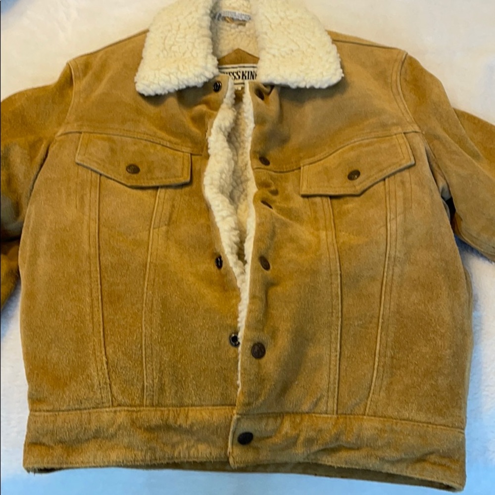 CHESS KING fleece lined coat size 38